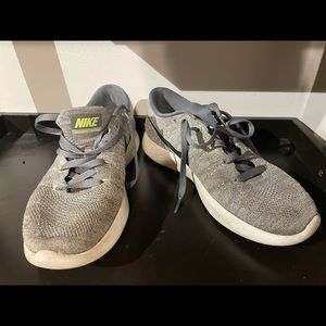 Grey Nike Running Shoes